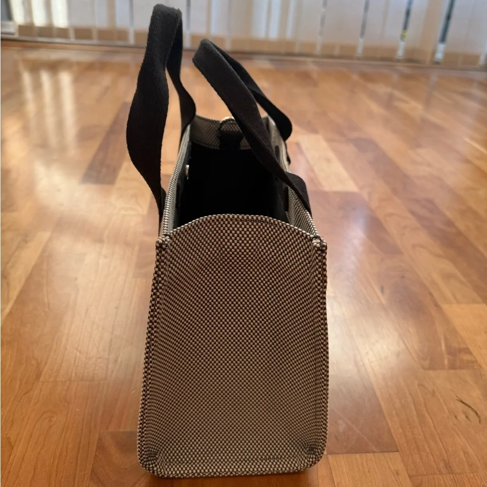 Two tone canvas mini tote bag 4.5L - Picture 8 of 10